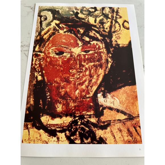 Modigliani, Pablo Picasso, Blaise Cendrars, Portrait, Print, Art ~ 250626-WH 365 - Picture 1 of 2